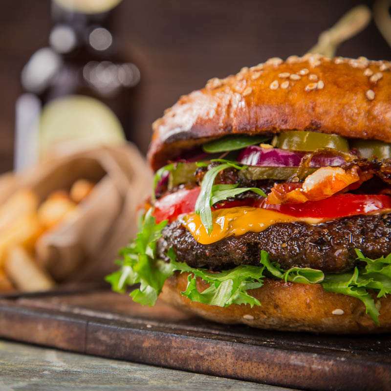 Burger restaurant