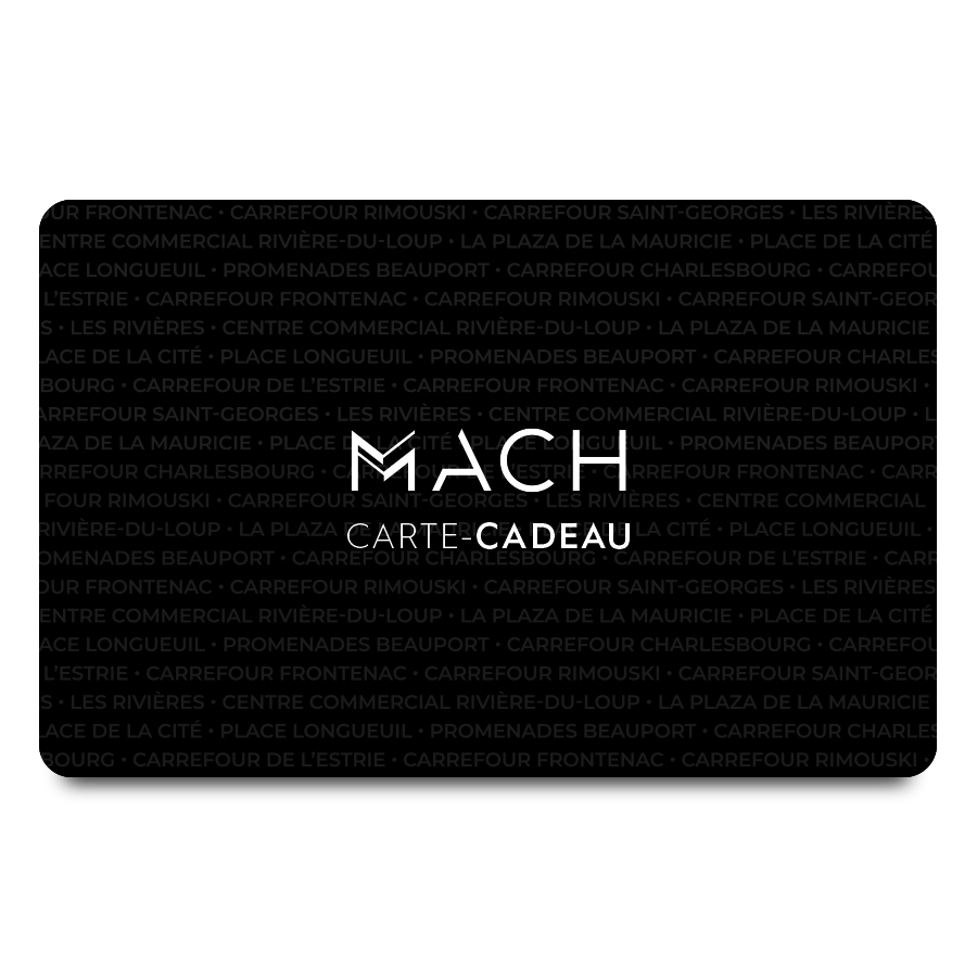 Carte-Cadeau MACH