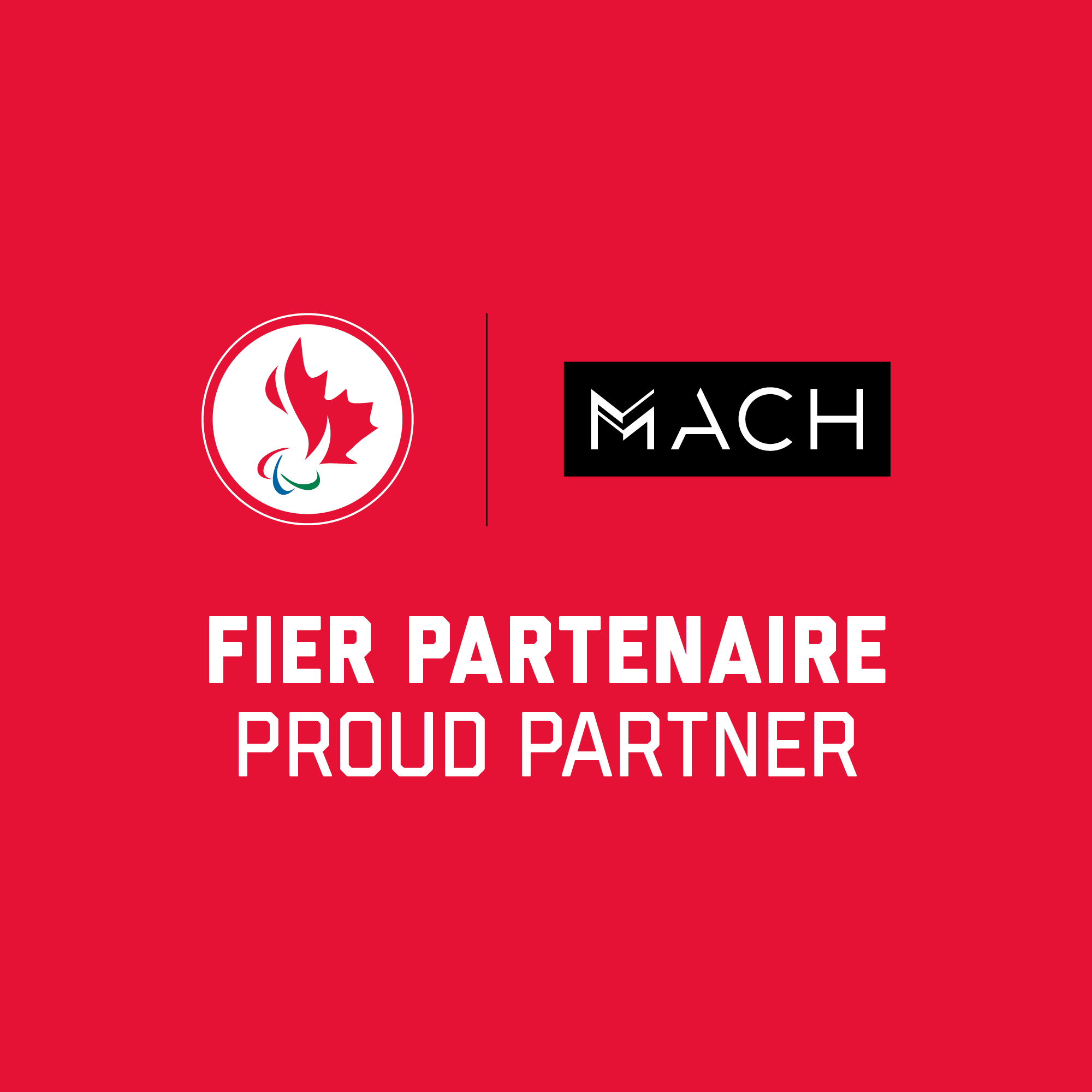 MACH devient fier partenaire du Mouvement paralympique au Canada jusqu’en 2026