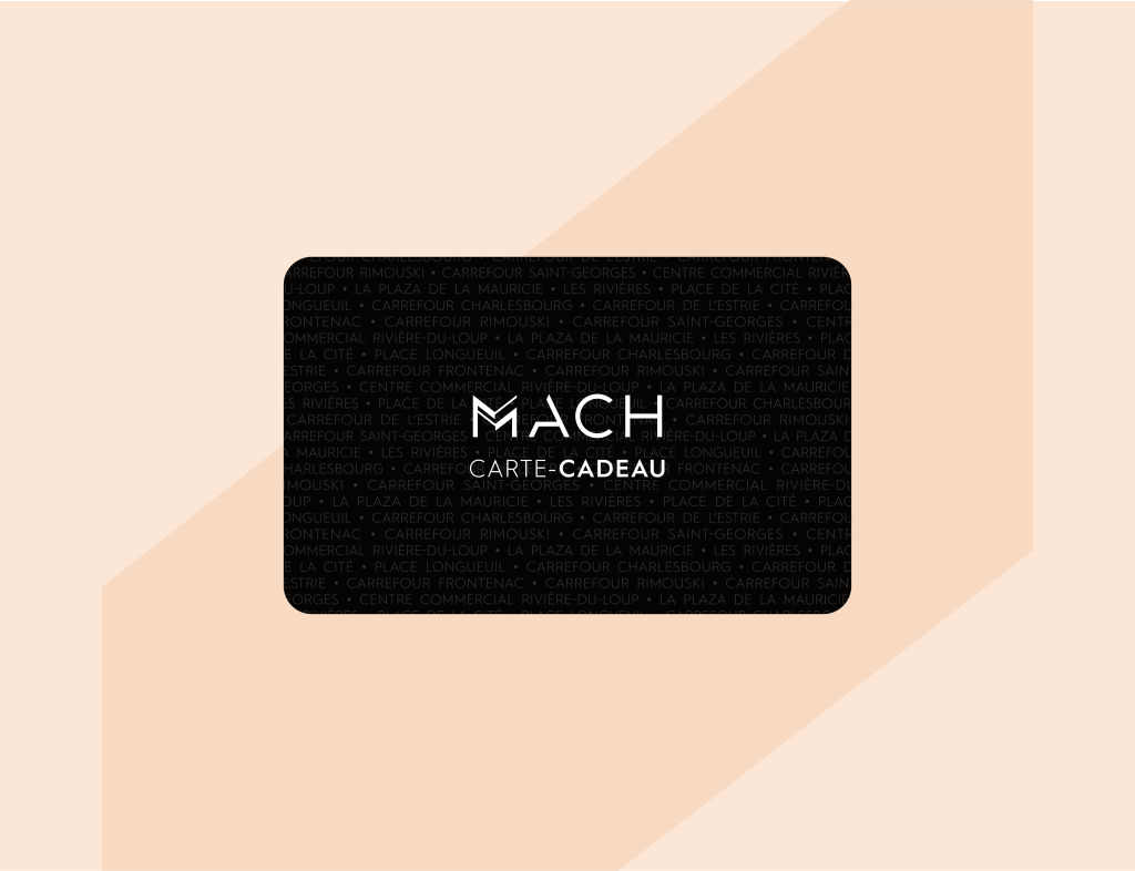The new MACH gift card has arrived! | Les Rivières