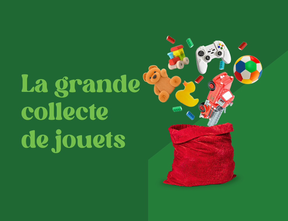 La grande collecte de jouets