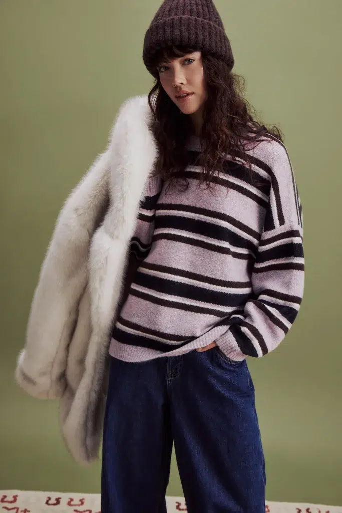 Chandail ample en tricot